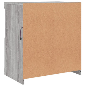 Credenza con Luci LED Grigio Sonoma 60x37x67 cm 836656