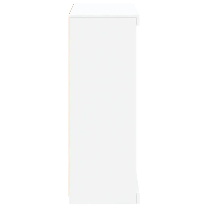 Credenza con Luci LED Bianca 60,5x37x100 cm 836707