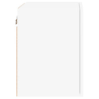 Mobile TV a Parete-Mobile TV a Muro Bianco 40,5x30x40 cm in Legno Multistrato