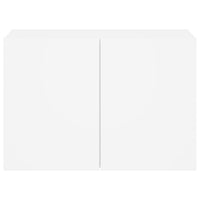 Mobile TV a Parete-Mobile TV a Muro Bianco 60x30x41 cm