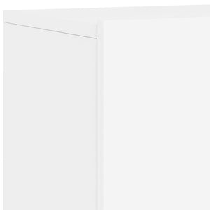 Mobili TV a Parete 2pz Bianchi 60x30x41 cm