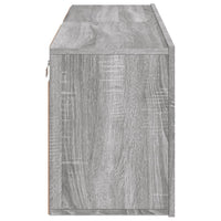 Mobili TV a Parete 2pz Grigio Sonoma 60x30x41 cm 836949