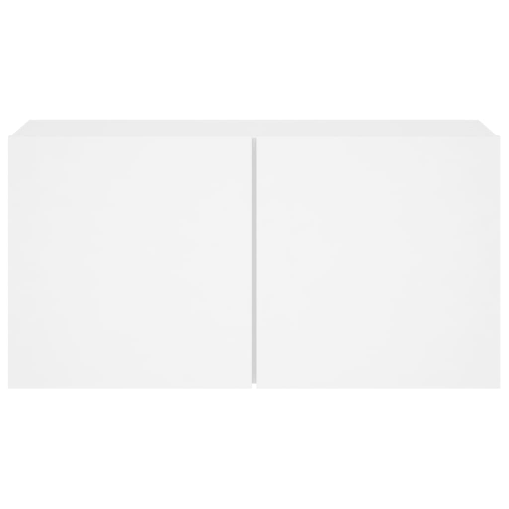 Mobile TV a Parete Bianco 80x30x41 cm 836952