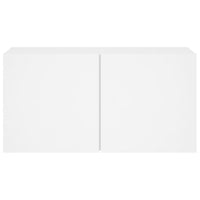 Mobile TV a Parete Bianco 80x30x41 cm 836952