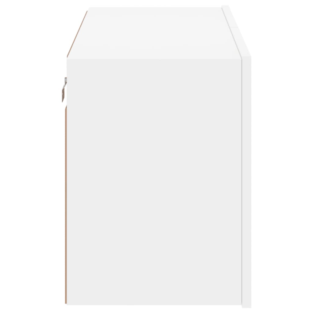 Mobile TV a Parete Bianco 80x30x41 cm 836952