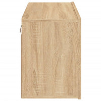 Mobile TV a Parete-Mobile TV a Muro Rovere Sonoma 80x30x41 cm