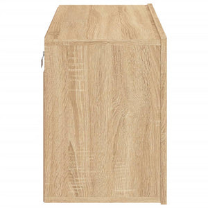 Mobile TV a Parete-Mobile TV a Muro Rovere Sonoma 80x30x41 cm