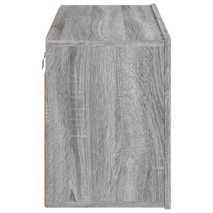 Mobile TV a Parete-Mobile TV a Muro Grigio Sonoma 80x30x41 cm