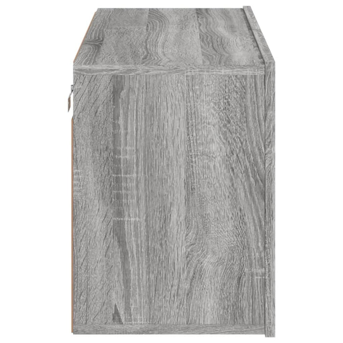 Mobile TV a Parete-Mobile TV a Muro Grigio Sonoma 80x30x41 cm