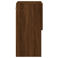 Mobile TV con Luci LED Rovere Marrone 30,5x30x60 cm 836999