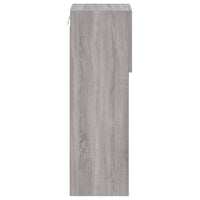 Mobili TV con Luci LED 2pz Grigio Sonoma 30,5x30x90 cm 837012