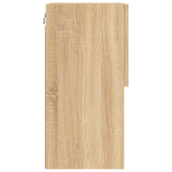 Mobile TV con Luci LED Rovere Sonoma 40,5x30x60 cm 837033