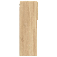 Mobili TV con Luci LED 2pz Rovere Sonoma 40,5x30x90 cm 837048