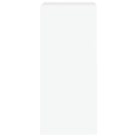 Mobile TV a Parete con Luci LED Bianco 30,5x35x70 cm 837232