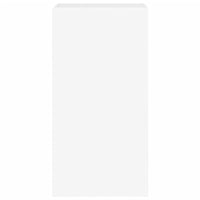 Mobile TV a Parete con Luci LED Bianco 40,5x35x80 cm 837260