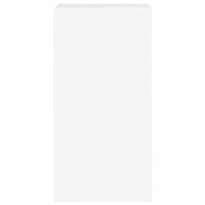 Mobile TV a Parete con Luci LED Bianco 40,5x35x80 cm 837260