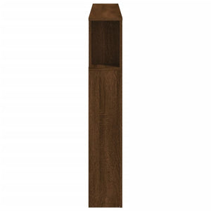 Testiera LED Rovere Marrone 140x18,5x103,5 cm Legno Multistrato 837350