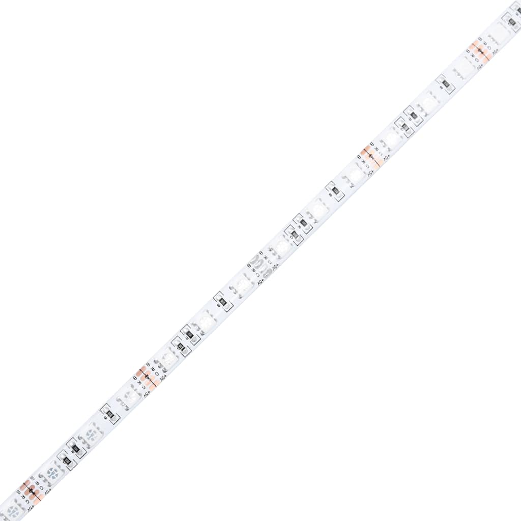 Testiera LED Rovere Marrone 200x18,5x103,5 cm Legno Multistrato 837371