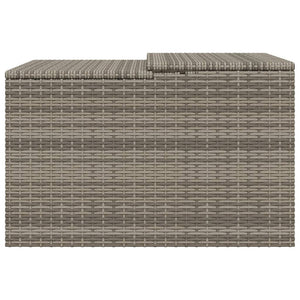 Garage per Robot Tosaerba Grigio 86x90x52/57 cm in Polyrattan 365406