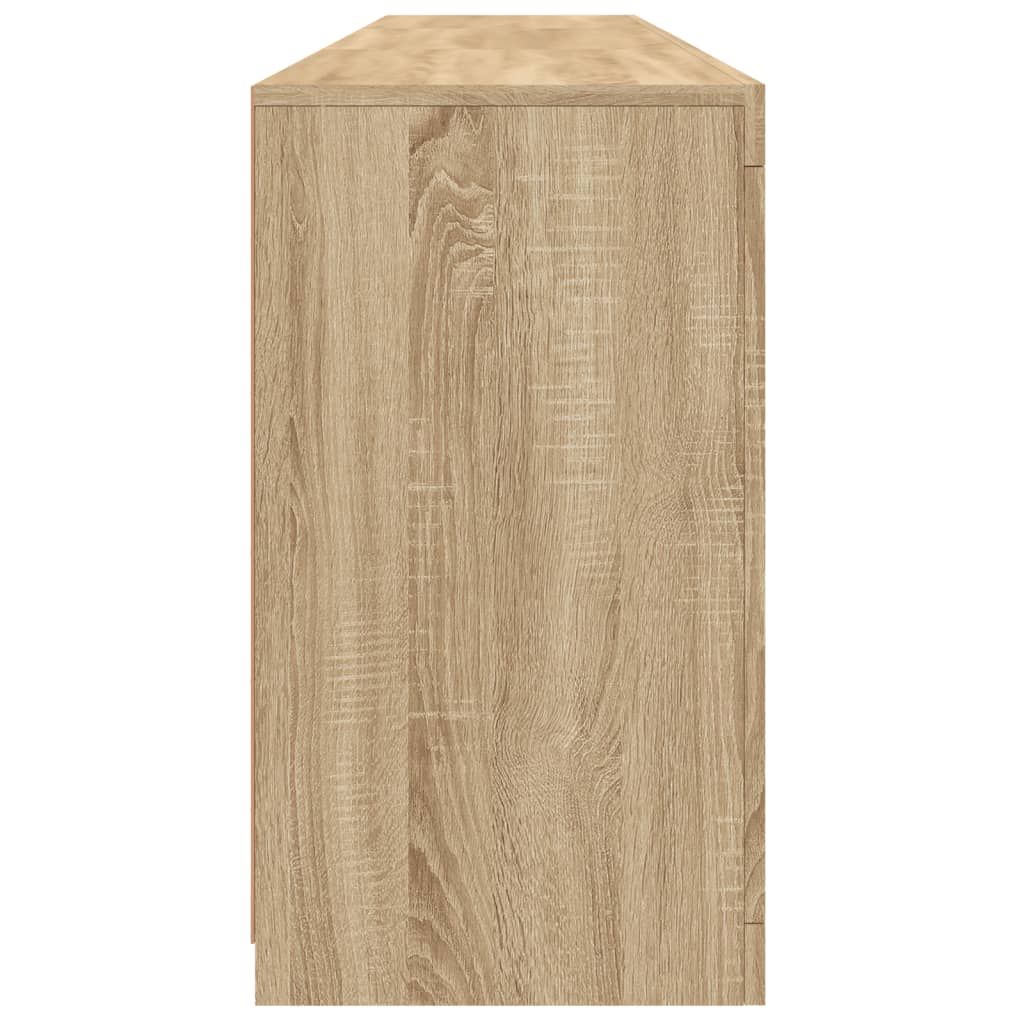 Credenza con Luci LED Rovere Sonoma 181,5x37x67 cm 3209004