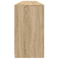 Credenza con Luci LED Rovere Sonoma 202x37x67 cm 3209011