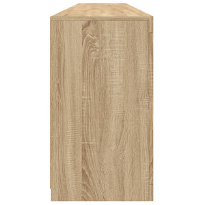 Credenza con Luci LED Rovere Sonoma 202x37x67 cm 3209011