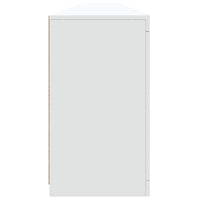 Credenza con Luci LED Bianca 283x37x67 cm 3209016