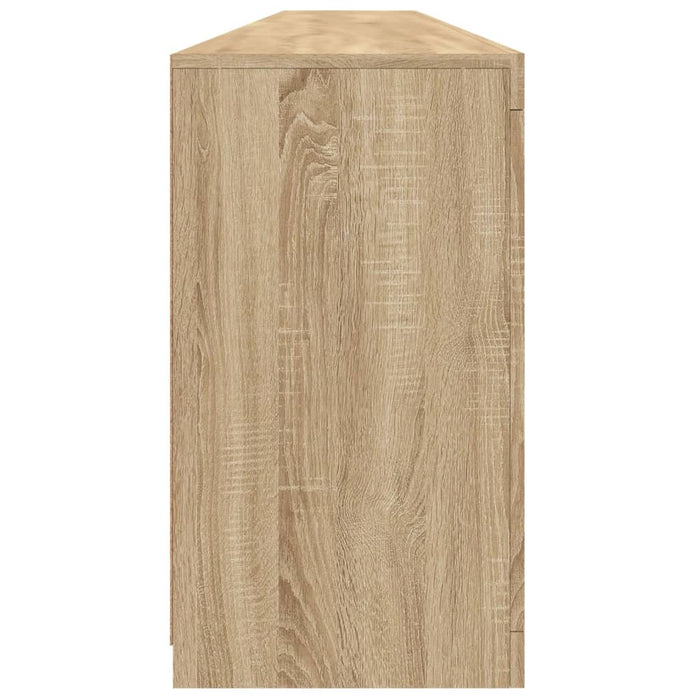 Credenza con Luci LED Rovere Sonoma 283x37x67 cm 3209018