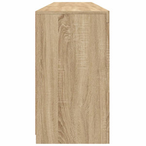 Credenza con Luci LED Rovere Sonoma 162x37x67 cm 3209032