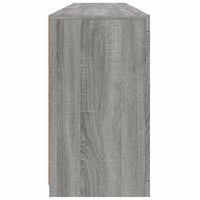 Credenza con Luci LED Grigio Sonoma 181,5x37x67 cm 3209042