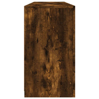 Credenza con Luci LED Rovere Fumo 163x37x67 cm 3209097