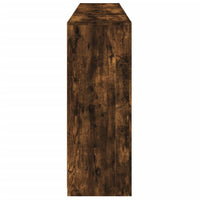 Credenza con Luci LED Rovere Fumo 181,5x37x100 cm 3209153