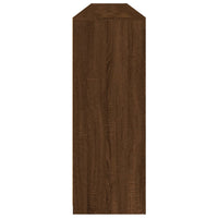 Credenza con Luci LED Rovere Marrone 283x37x100 cm 3209169