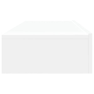 Mobili Porta TV con Luci LED 2pz Bianchi 60x35x15,5 cm 842887