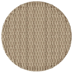 Set da BistrÃ² 3 pz con Cuscini Beige Misto in Polyrattan