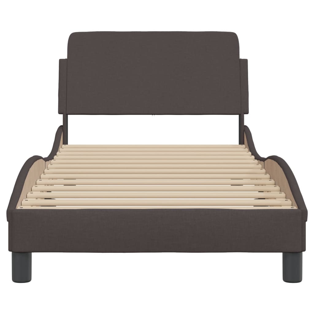 Giroletto Dover Marrone Scuro 90x190 cm Tessuto 373088