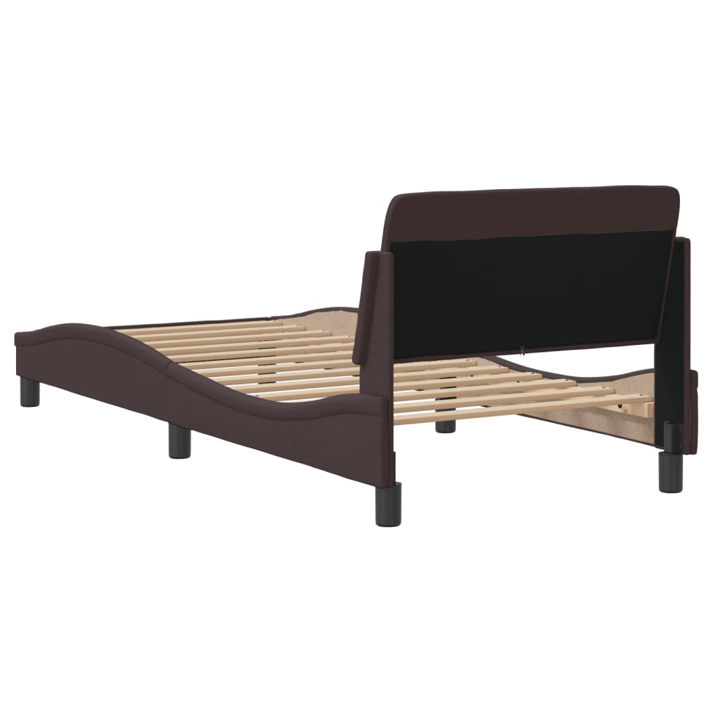 Giroletto Dover Marrone Scuro 90x190 cm Tessuto 373088