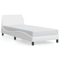Giroletto Dover Bianco 90x190 cm in Similpelle 373099