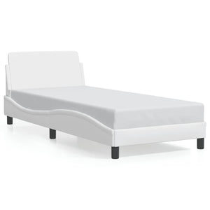 Giroletto Dover Bianco 90x190 cm in Similpelle 373099