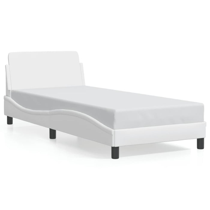 Giroletto Dover Bianco 90x190 cm in Similpelle 373099