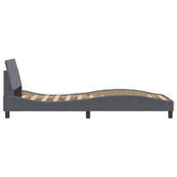 Giroletto Dover Grigio Scuro 90x200 cm Velluto 373113