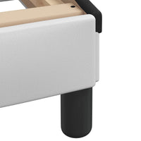 Giroletto Dover Bianco e Nero 90x200 cm in Similpelle 373124