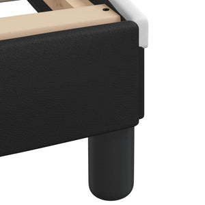 Giroletto Dover Nero e Bianco 140x190 cm in Similpelle 373183