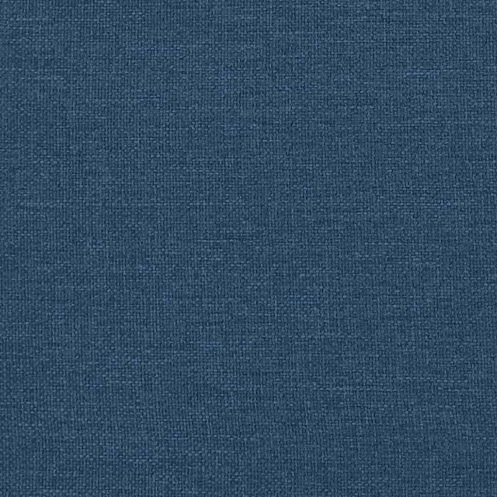 Giroletto con Testiera Dover Blu 140x200 cm Tessuto 373191