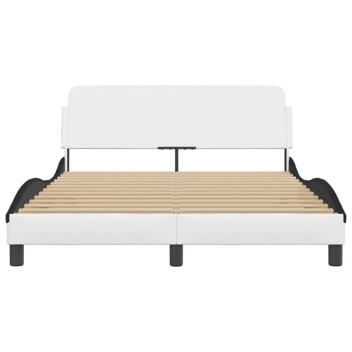 Giroletto Dover Nero e Bianco 140x200 cm in Similpelle 373204