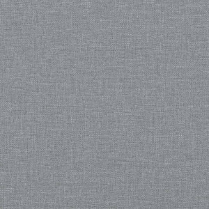 Giroletto Dover Grigio Chiaro 160x200 cm Tessuto 373205