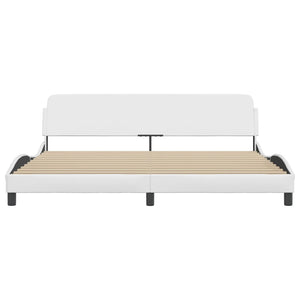 Giroletto Dover Bianco 200x200 cm in Similpelle 373259