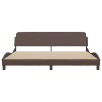 Giroletto Dover Marrone 200x200 cm in Similpelle 373260