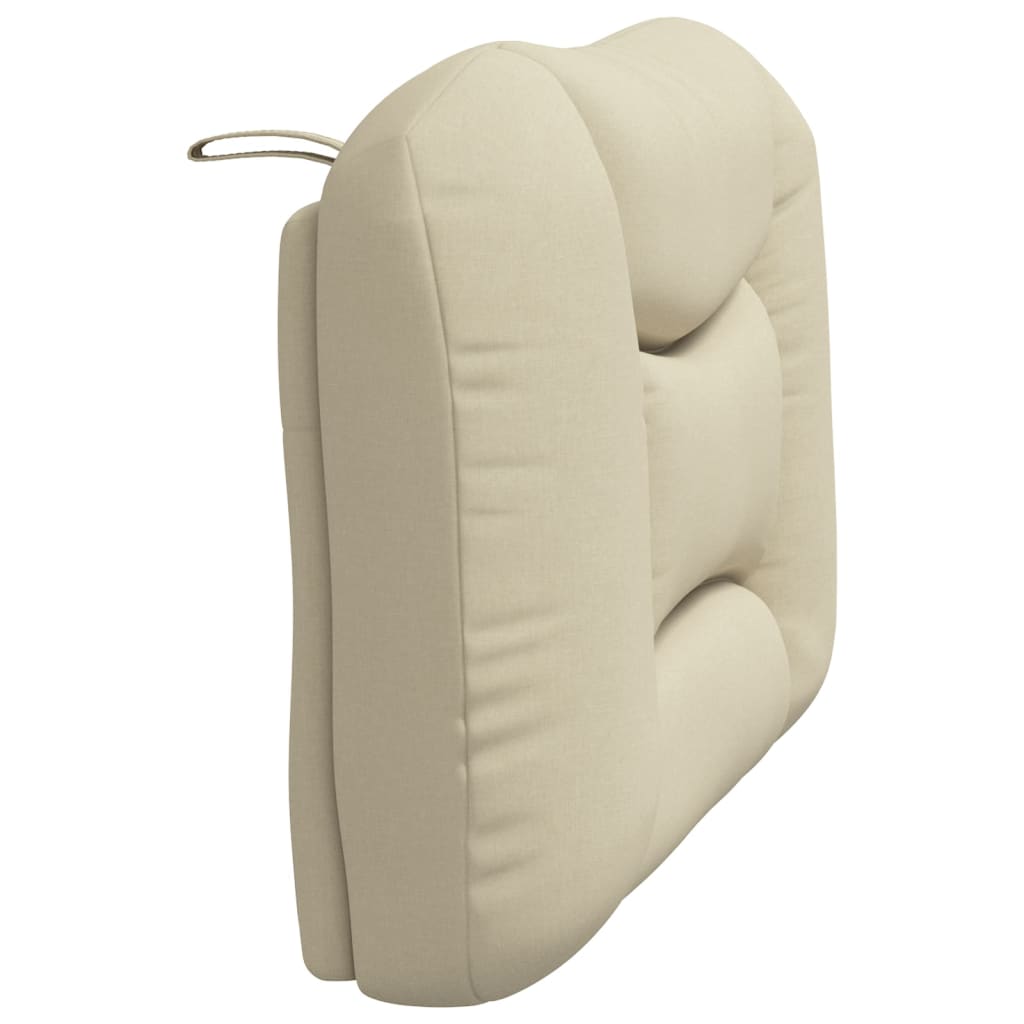 Cuscino Testiera-Cuscino per Testiera Hvar Crema 80 cm in Tessuto