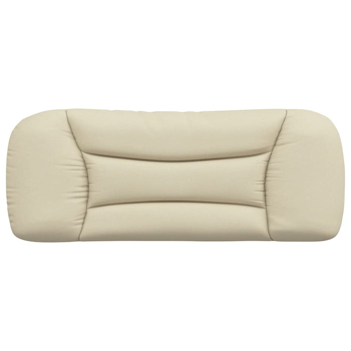 Cuscino Testiera-Cuscino per Testiera Hvar Crema 100 cm in Tessuto